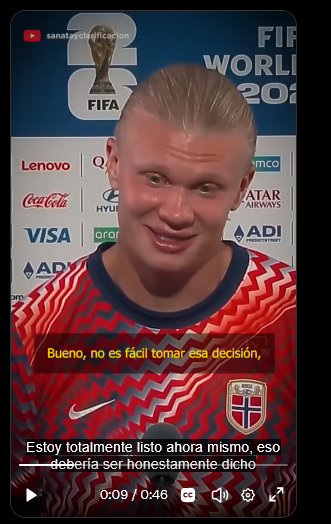 Haaland fake news